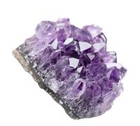 FRCOLOR 4 piezas de cristal natural para acuario, fondo de Feng shui, adorno de piedra irregular, adorno de cristal, geoda Uruguay, piedra, minerales naturales