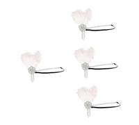 FRCOLOR 4 Piezas Diadema Con Borlas De Tocado De Diamantes De Imitación Para Diademas De Diamantes De Imitación Para Fascinator Diademas Joven a La Moda Estrás