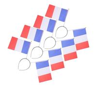 FRCOLOR 4 Piezas Diadema Deportiva Bandera para Celebraciones Internacionales de Fútbol, Diseño Llamativo y Muy Ligera para Mostrar Apoyo al Equipo en Fiestas Deportivas