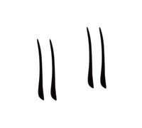 FRCOLOR 4 Piezas horquilla orquillas hair pin peine de madera hair stick hair bow tocado tradicional palos de pelo para bollos pinza de pelo para tocado vintage palillo de pelo Ébano