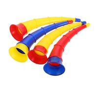 FRCOLOR 4 Piezas Juguete Trompeta para Instrumento Musical Seguro y Portátil para Educación Temprana Desarrollo Oral y Creatividad Infantil