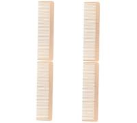 FRCOLOR 4 Piezas Peine Para Barba Peine Para El Cabello Cepillo Para El Cabello Para Hombre Peine Antiestático Peine De Peluquería Peines De Corte Profesional Peine Ancho De Zinc
