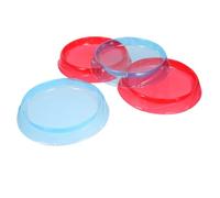 FRCOLOR 4 Piezas Tablero Batalla de de Plástico con Estadio Redondo para Interactivos Interiores y Exteriores para Adultos