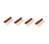 FRCOLOR 4 Piezas toalla de baño trapo de red africano depurador de cuerpo de ducha esponja baño esponjas depurador corporal exfoliante fregador trasero de nailon Banda Maleza lavadora