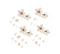 FRCOLOR 4 Protectores De Placa De Pvc Película Protectora Placas Autoadhesivas Eléctricas Accesorios De Repuesto Para Protección Contra Arañazos Sakura - Adhesivo Protector