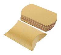 FRCOLOR 40 Piezas caja de dulces caja de contenedor de de almohada cajas de almohada kraft cajas almacenaje cajas de almacenaje festival presenta caso tratar cajas Papel