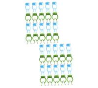 FRCOLOR 40 Piezas clip corrector de nariz pinzas nasales clips nasales de espuma breathing trainer filtros nasales tapones caseros para hemorragias nasales tapón de sangrado nasal pompón