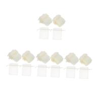 FRCOLOR 400 Piezas Bolsa De De Organza Pequeñas Bolsitas De Organza Con Cordón Bolsa De Malla Con Cordón Bolsas De De Tul Bolsas De De Malla Mini Bolsas Organdí Beige