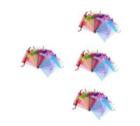 FRCOLOR 400piezas Bolsitas De Organza Transparentes Para Joyas y Bolsas De Multiusos Cuerda