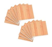 FRCOLOR 45 Piezas Tablones de Suelo de Madera para Casa de Muñecas Tiras de Basswood Duraderas para Suelos de Parqué Miniatura Instalación DIY Fácil para Habitaciones Cocinas y Baños