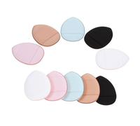 FRCOLOR 48piezas Mini Puff De Maquillaje Facial De Esponjas Para Base y Aplicadores y Para Cosméticos De Maquillaje Para Mujeres Húmedo y Seco Aleatorios