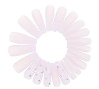 FRCOLOR 48piezas Uñas Postizas Kiss Pegatinas De Uñas Acrilicas Decoración De Postizas Fácil Casa