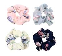 FRCOLOR 4piezas Banderas Cabello de Gasa Coleteros Gomas Elásticas Pelo Anillos Elásticos para Fiestas Accesorios Pelo Color Aleatorio