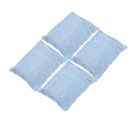 FRCOLOR 4piezas Bolsas De Activado De Bambú Para Absorber Olores Hogar y Auto Neutralizador De Humedad y Malos Olores Para Armarios y Zapatos Uso Interiores