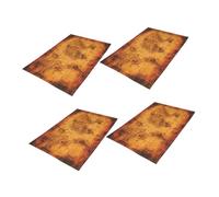 FRCOLOR 4piezas De Papel del para Mesa Infantil Decoración Temática De para Fiesta del y Actividades Familiares