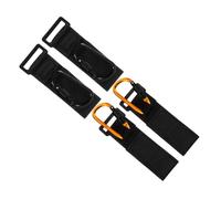 FRCOLOR 4Piezas Ganchos para Cochecito de Niño Niña Antideslizantes con Correa Organizador de Carrito Clips para Colgar Carritos de Paseo y Prácticos y Portátiles Color