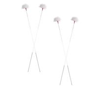FRCOLOR 4piezas Herramientas De Limpieza De Oídos Spoons De Cerumen Profesionales Diseño Antideslizante y Cómodo Accesorios Para Uso Familiar Viaje Color Aleatorio