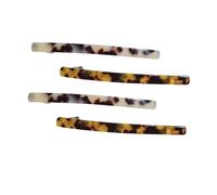 FRCOLOR 4piezas Horquilla Pinzas de Pelo Estampado de Leopardo Accesorios Cabello de Mujer Pinzas Pelo Resorte para Uso Diario Eventos Formales