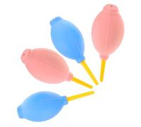 FRCOLOR 4piezas Limpiador De Sensor De Cámara Soplador De Polvo Para Cámaras Pegamento Para Pestañas Herramienta De Limpieza Manual Soplador De Aire Para Lentes