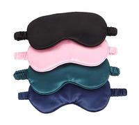 FRCOLOR 4piezas Mascara Para Dormir De Seda Antifaz De Protección Para Viaje y Siesta