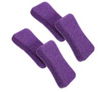 FRCOLOR 4piezas Piedra Pómez Exfoliante Para Pedicura Herramienta Profesional Removedor De Callos Para Pies Raspadora De Pies Colores Aleatorios