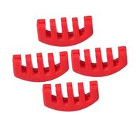 FRCOLOR 4piezas Silencioso De Violín Profesional De Goma Amortiguadores Para Práctica Con Excelente Reducción De Volumen y Protección Para Instrumento