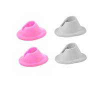FRCOLOR 4piezas Soporte De Esmalte De Uñas Base Para Botella De Manicura Endurecedor De Uñas Estante Para Pintauñas