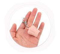 FRCOLOR 4piezas Tapas De Repuesto Para Brillo Labial Clip Metálico Fundas De Silicona Portátiles Para Bolso Mochila y Cartera