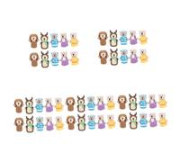 FRCOLOR 5 Juegos Tijeras Para Uñas De Animales Cubiertas De Uñas De Gato Tapas De Pinza Para Cutículas Protector De Cortauñas Cubiertas De Recortador De Cutículas Gel De Sílice 10 Uds * 5