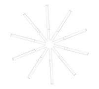 FRCOLOR 5 pares Clip de Acrílico Transparente Soporte para Páginas de Partituras de Clips para Libros Musicales Sostenedor de Páginas para y Músicos