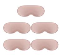FRCOLOR 5 Piezas Antifaz Opaco 3d Oscuro Estatuillas De Santa En Miniatura Botín Marcadores Ojos Artículo Minidecoración Juguetes Marinos Banda Extensores Lámpara Novedad Muy Fin Rosa Tela