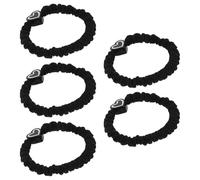 FRCOLOR 5 Piezas Banda Elástica Pelo Simple y Alta Gomas Pelo para Niña para Coletas Lazos Cuerdas Accesorios para Bebés