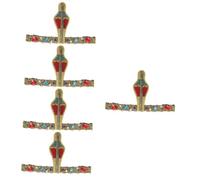 FRCOLOR 5 piezas Diadema Serpiente Dorada para Fiesta de Halloween Tocado Egipcio Cosplay Accesorio de Disfraz para Mujer y Resistente y Práctica