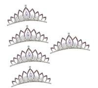 FRCOLOR 5 Piezas diamantes imitación colores tocados novia tiaras novia peine novia diamantes imitación para el cabello peine nupcial peine tiara