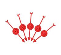 FRCOLOR 5 Piezas Flechas Plásticas para Rueda Giratoria de Mesa DIY Accesorios de Puntero Duradero para Retos Familiares y Enseñanza Matemática