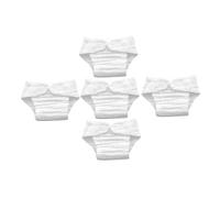 FRCOLOR 5 Piezas Lavables Para Bebés Almohadilla Para Nadadores De Entrenamiento Para Ir Al Baño Para Nadar Para Pequeños Escupir Trapos Algodón
