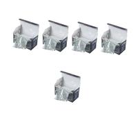 FRCOLOR 5 Rollos Hoja De Estaño Permanente Lámina De Procesamiento De Cabello Decoración Hoja De Pelo Vestidor Frustrar Destacar Papel De Aluminio Para Teñir El Cabello Equipo