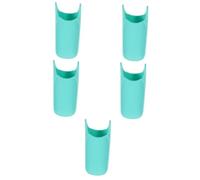 FRCOLOR 5 Uds Plancha De Pelo Cubierta De Aislamiento Térmico Bolsa Para Varita Rizadora Soporte Para Rizador De Pelo Cubierta De Mango Para Rizador De Pelo Estera Térmica Para Planchas