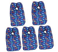 FRCOLOR 5 Uds Salón Para Patrón Accesorio De Corte De Animales Capa Paraguas Capa De Peluquero Impresión Adorable Peluquería Antiestática Con Especial Plegable Profesional