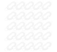 FRCOLOR 50 Cubiertas para Ojos de Realidad Virtual de Tela No Tejida, Ajuste y Protección contra Sudor para Juegos y Configuraciones Compartidas de Vr (color Blanco)