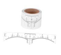 FRCOLOR 50 Pcs de ceja eyebrow contouring recortador de regla de de regla para dar forma a las marcador de regla marcador de mapeador
