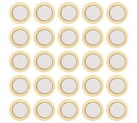 FRCOLOR 50 piezas Discos Piezoeléctricos Transductores Acústicos para Instrumentos Musicales Detectores de Sonido y Vibración para Juguetes Electrónicos y Proyectos DIY