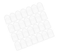 FRCOLOR 50 Piezas Fundas Transparentes para Monedas PVC Protectores Individuales para Colección Almacenamiento y Exhibición