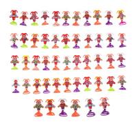 FRCOLOR 50 Piezas Juguetes de de para Juguetes de Cartoon Divertidos Interactivos para Fomentar la Diversión Socialización
