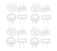 FRCOLOR 50 piezas Protector de Enchufes para Cubiertas de Seguridad para Enchufes Eléctricos Diseño Aislante y Seguro Instalación para Hogar