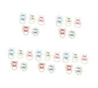 FRCOLOR 50 Piezas Roto Intestino Grueso Lazos Para El Cabello Pequeñas Bandas Para El Cabello Niñas Accesorios Para El Cabello Niña Lazo Elástico Para El Cabello Arco Cuerda Para El