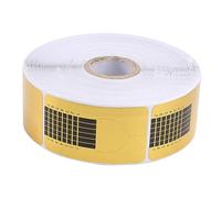 FRCOLOR 500 Piezas Moldes para Uñas de Guía para Decoración de Uñas Accesorios para Extensión de Gel UV Soporte de Papel Herramienta para Decoración