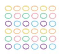 FRCOLOR 500piezas Gomas Pelo Coloridas de Antideslizantes Pequeñas para Niñas y Bebés Cuerdas Elásticas para Coletas Cabello