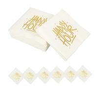 FRCOLOR 50hojas Servilletas Decorativas Desechables De Papel Para Fiestas Temáticas Bodas y Graduaciones Diseño Elegante y Absorbente