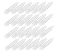 FRCOLOR 50piezas Herramientas de Belleza Pinceles de Silicona para Labios Aplicadores de Sombras de Ojos para Difuminar Maquillaje Rostro y Contorno de Labios Reutilizables y Transparentes